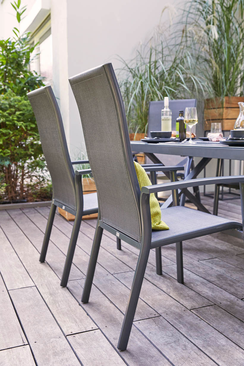 OUTDOORGartenstuhl stapelbar