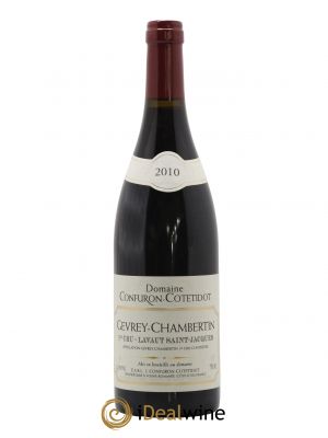 Gevrey-Chambertin 1er Cru Lavaut Saint-Jacques Confuron-Cotetidot  2010 - Lot de 1 Bouteille