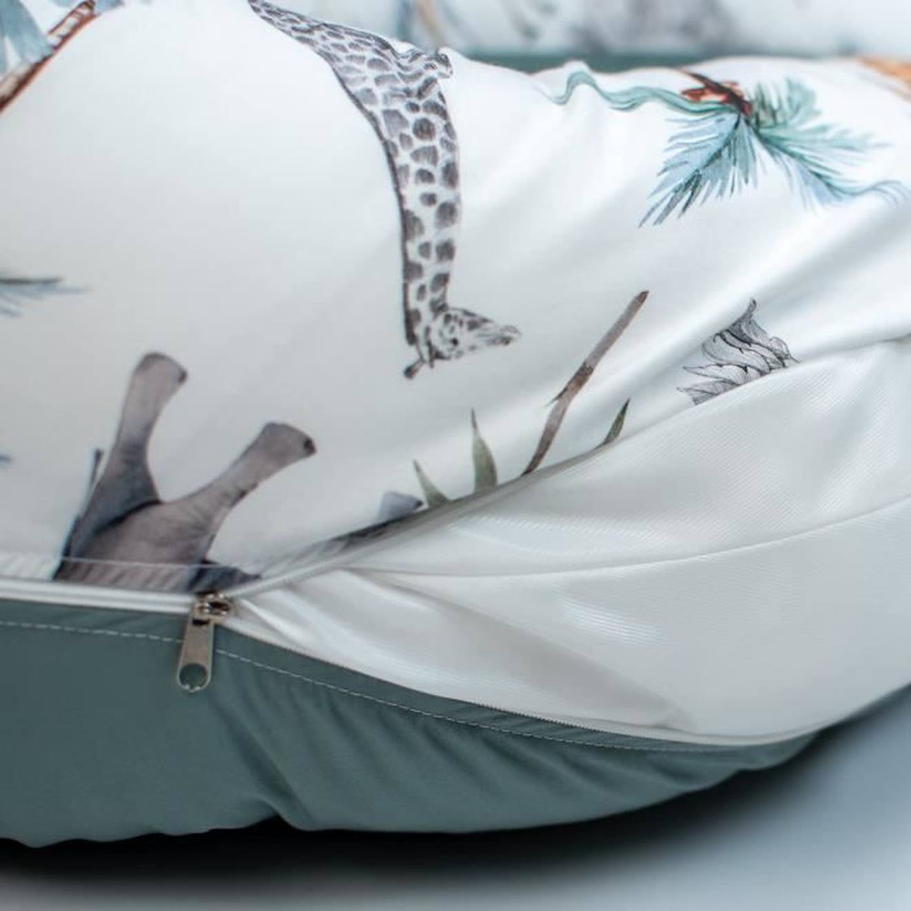 Coussin de maternité et d'allaitement + housse