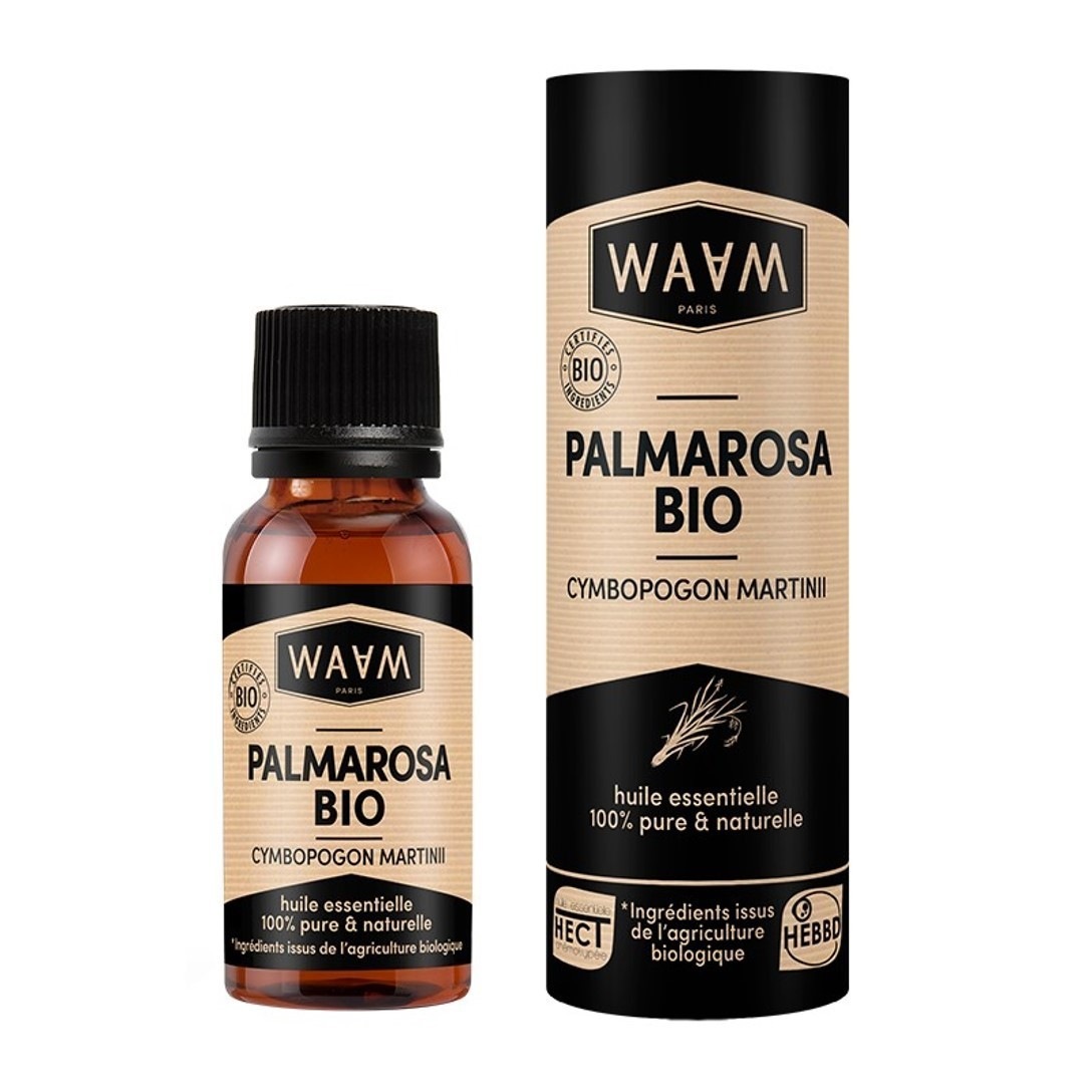 Ulei esențial de Palmarosa organic Waam