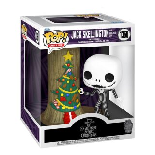 Nightmare before Christmas 30th POP! Deluxe Vinyl Figur - Jack w/C.Town Door