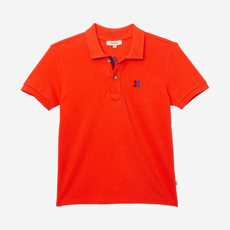 Polo garçon orange Catimini