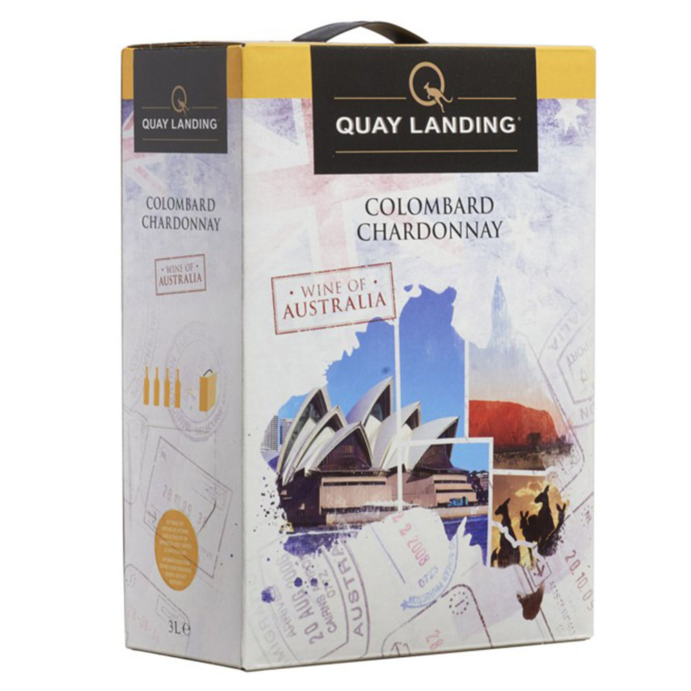 Zimmermann-Graeff Quay Landing Colombard Chardonnay trocken Bag in Box 3 Liter