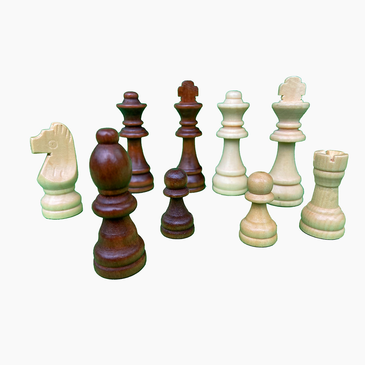 Schachspiel in Holzklappkassette