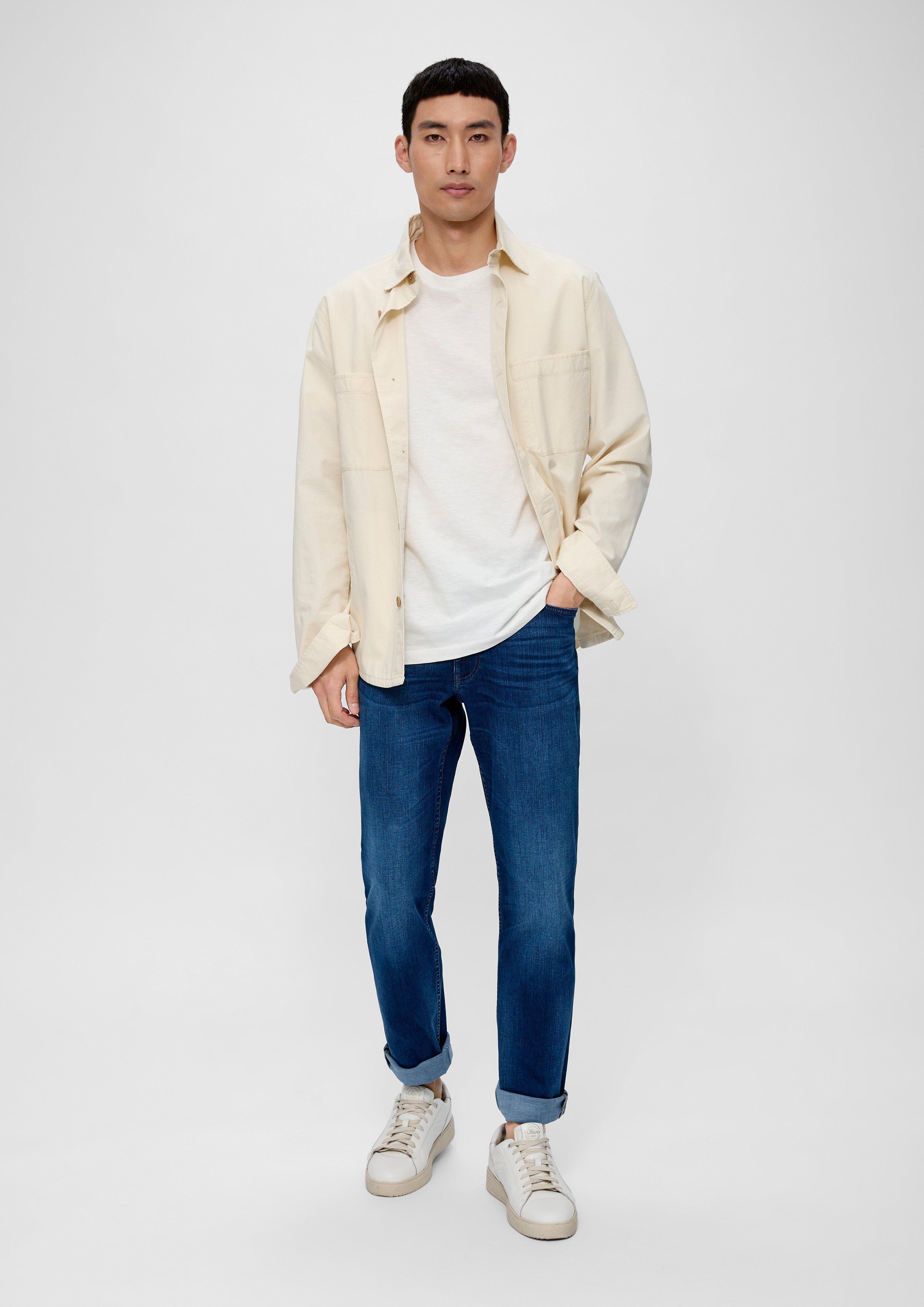 Jeans Keith / Slim Fit / Mid Rise / Straight Leg / Label Patch  2135765-57Z2