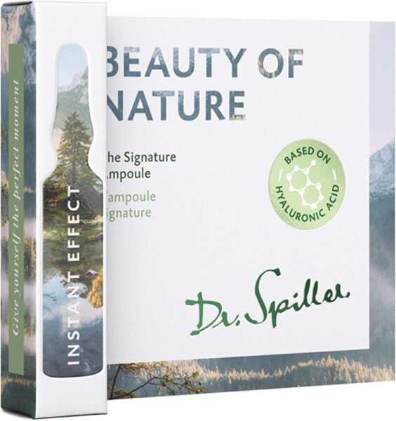 Dr. Spiller Instant Effect Instant Effect The Signature Ampoule Gesichtsserum