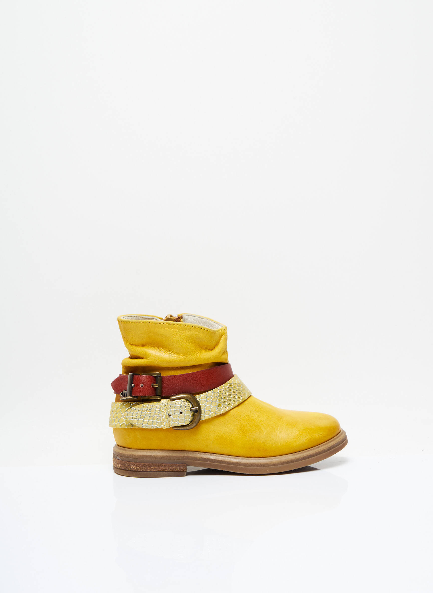 Stones And Bones Bottines Fille couleur jaune