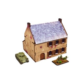 WW2 Normandy Townhouse #2 (PREPAINTED)