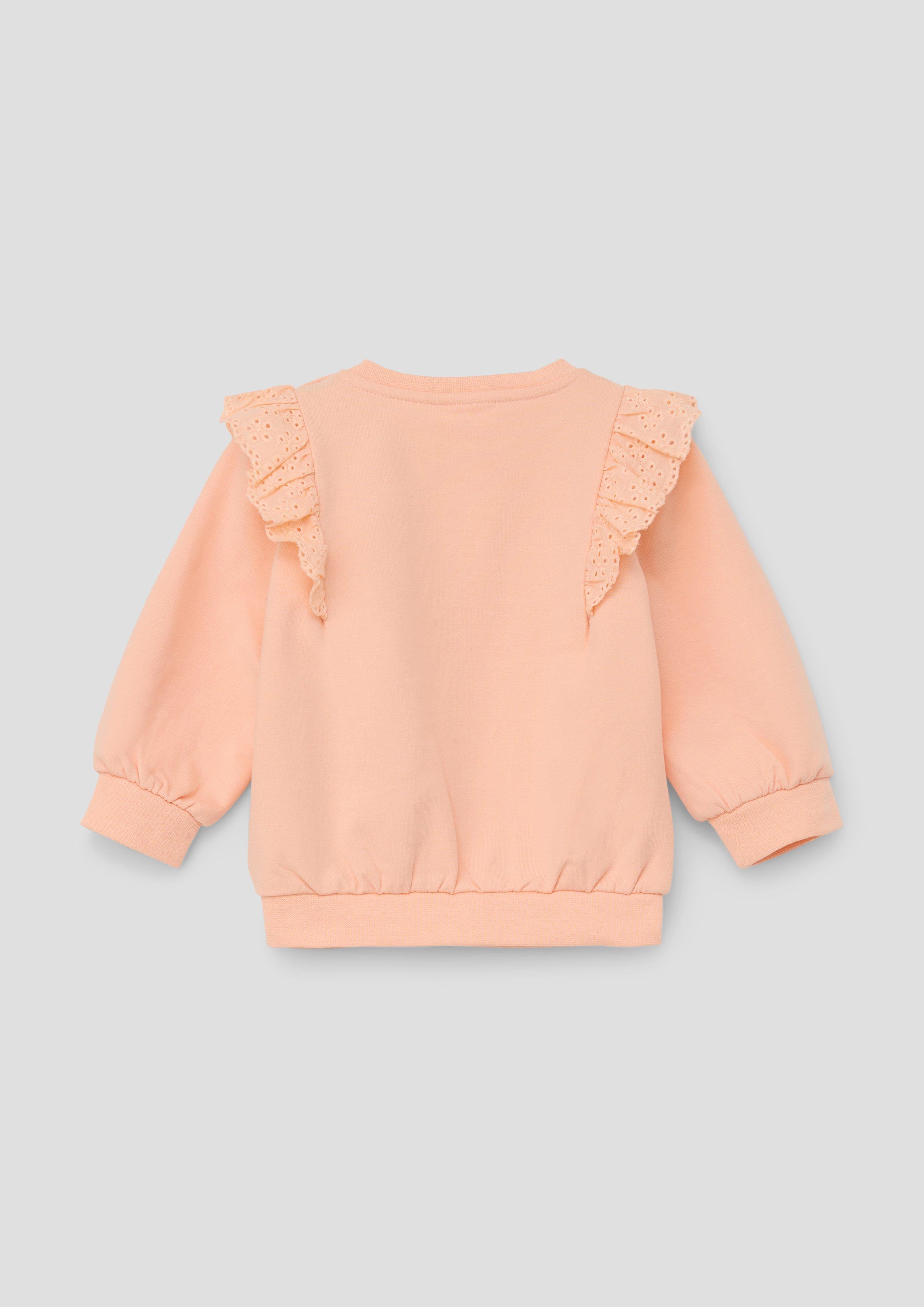Sweatshirt mit Rüschen-Detail  2140162-2018