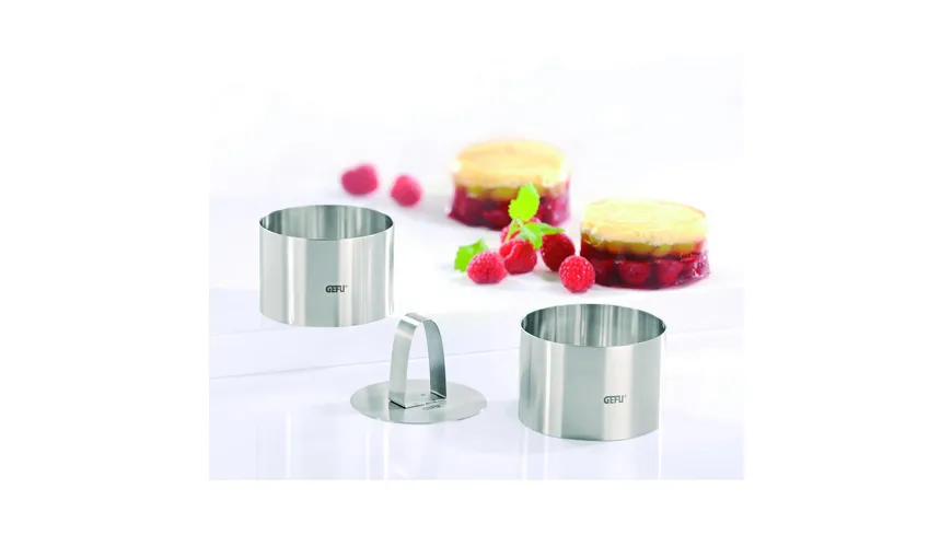 GEFU Dessertringe FORMA 2 Stk. Ø 7,5cm