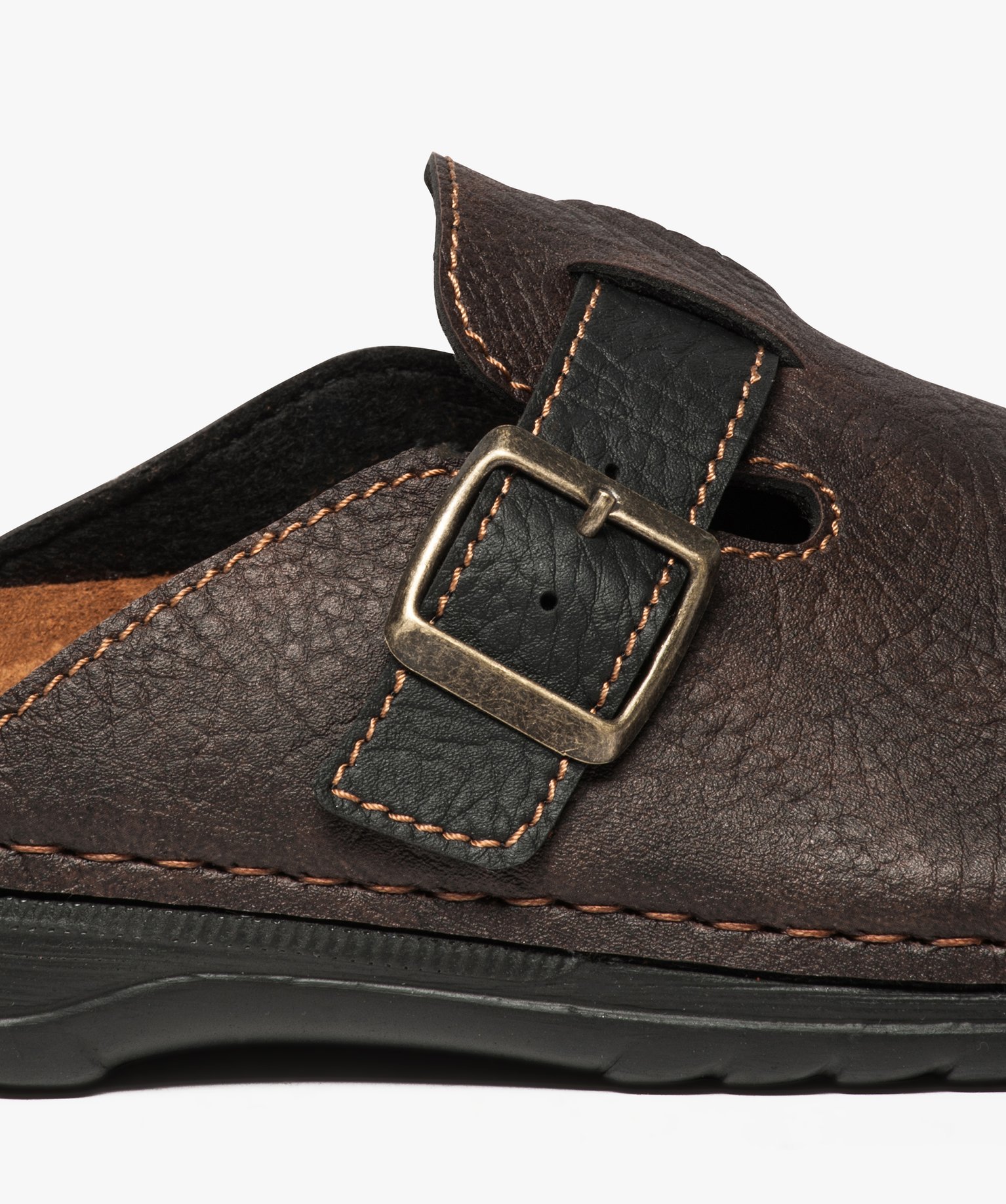 Sabots homme spécial confort marron | GEMO