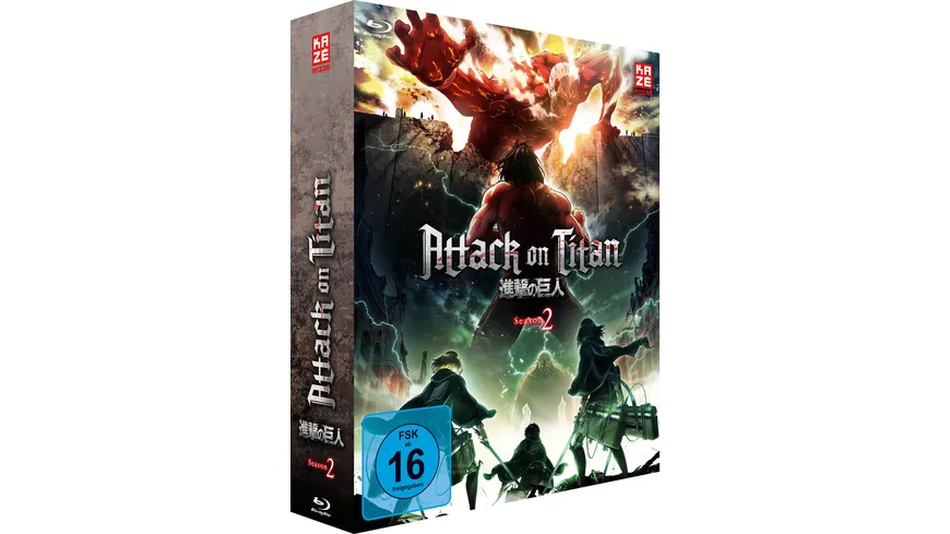 Attack on Titan - 2. Staffel - Gesamtausgabe  [2 BRs]