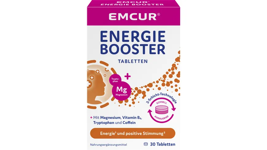 EMCUR® Energie Booster 30 Tabletten