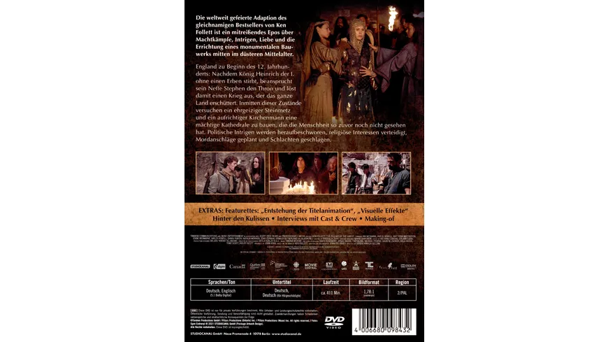 Die Säulen der Erde / Special Edition  [5 DVDs]