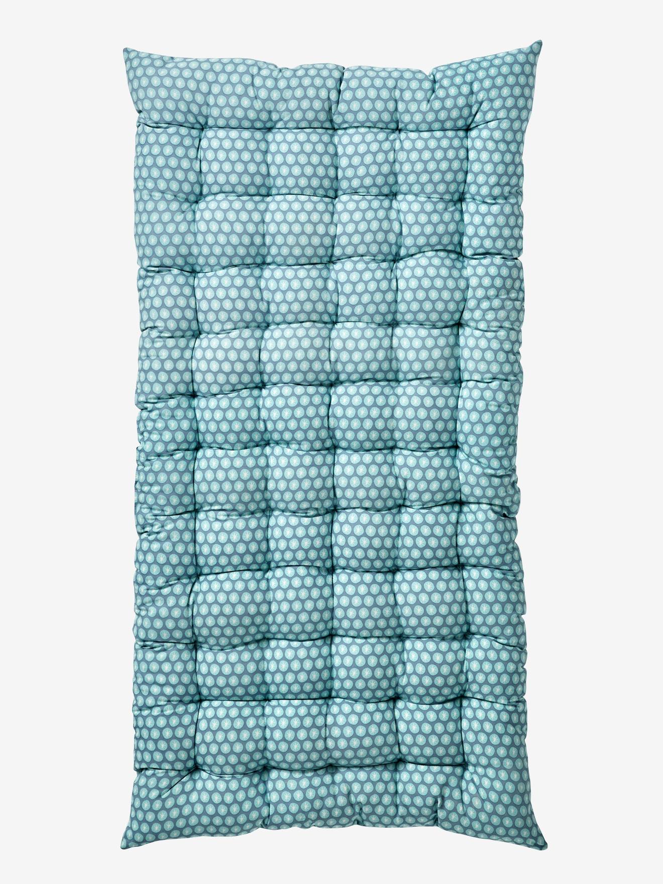 Matelas de sol bleu/vert