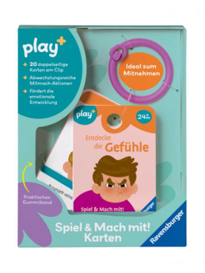Ravensburger Verlag GmbH Spielzeug - Play  Spiel & Mach mit! Karten: Entdecke die Gefühle günstig kaufen onesize