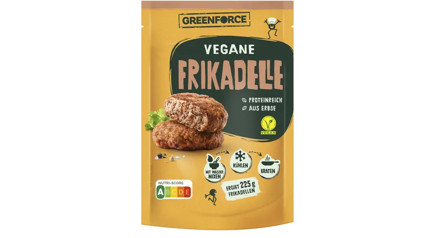 GREENFORCE Vegane Frikadellen Mix 75 g