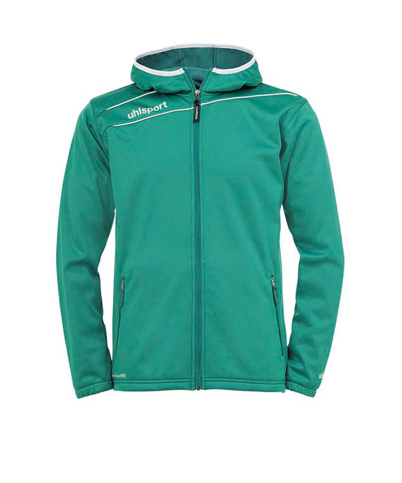 Uhlsport Stream 3.0 Kapuzenjacke Türkis Weiss F08