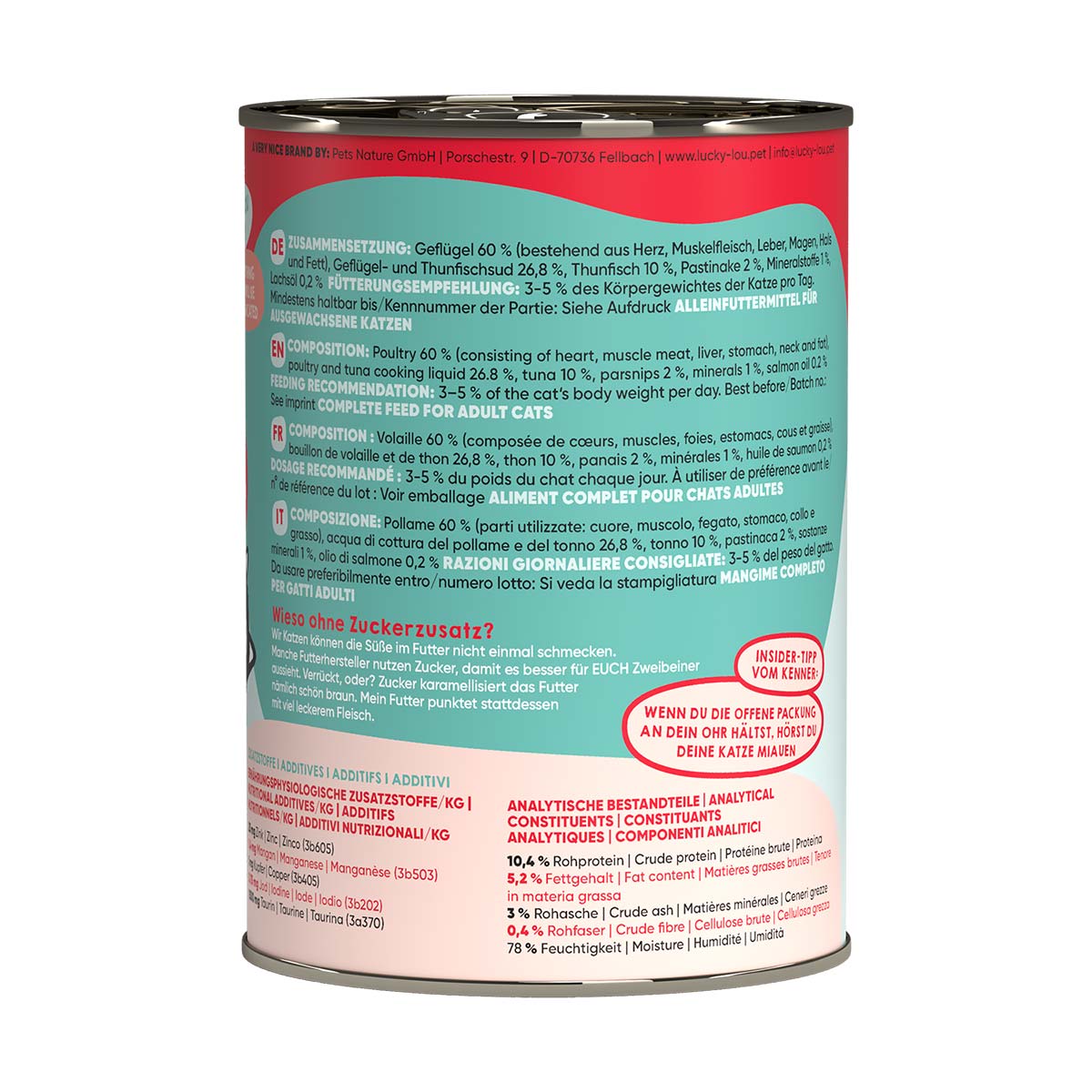 Lucky Lou Lifestage Adult Geflügel & Thunfisch bei ZooRoyal
