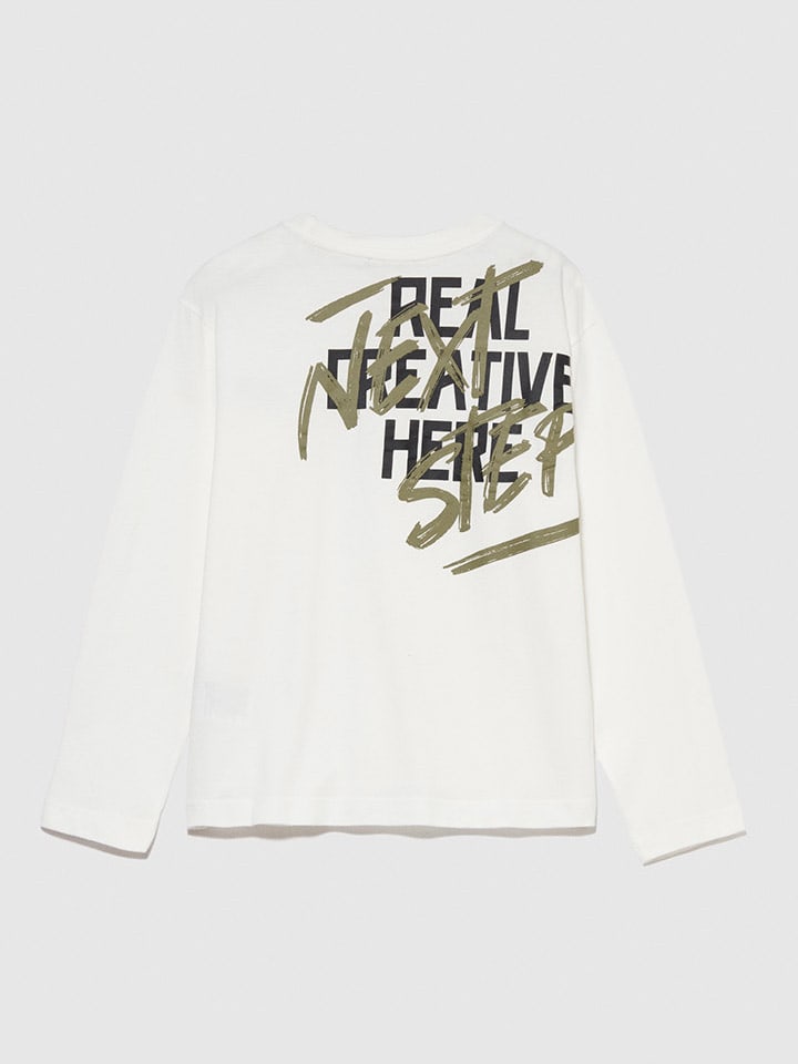 Sisley Longsleeve in Creme günstig kaufen