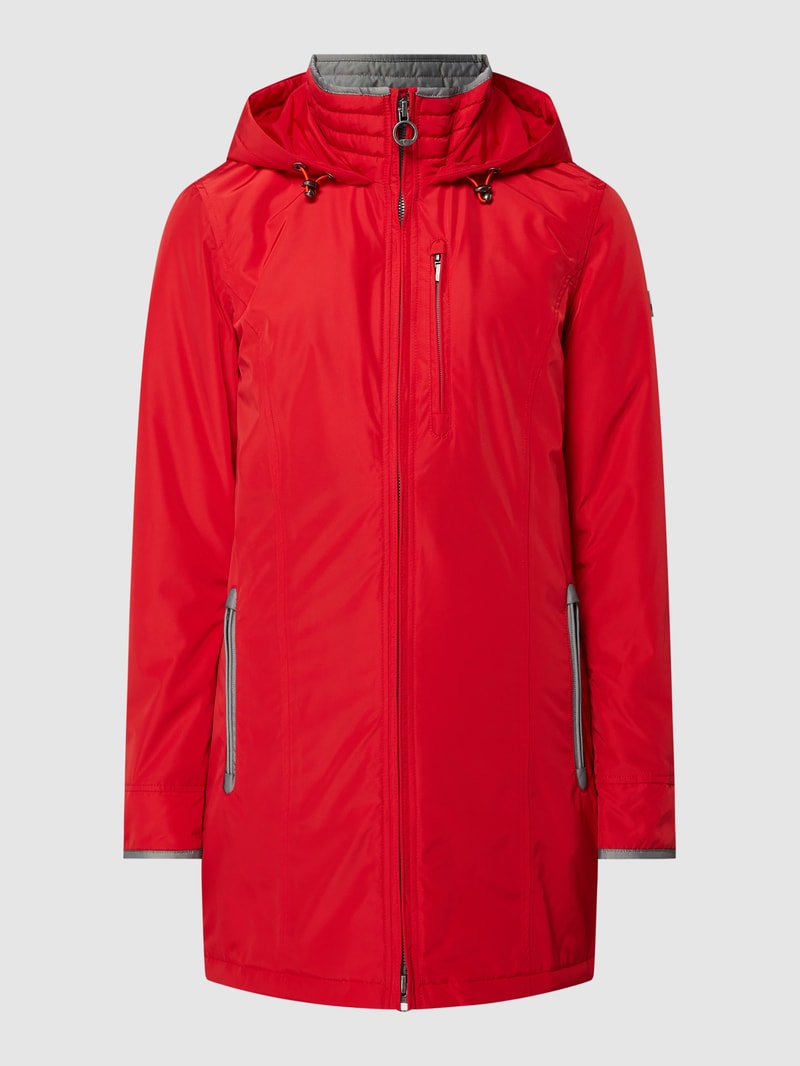Jacke mit Label-Detail Modell 'STOCKHOLM' in rot