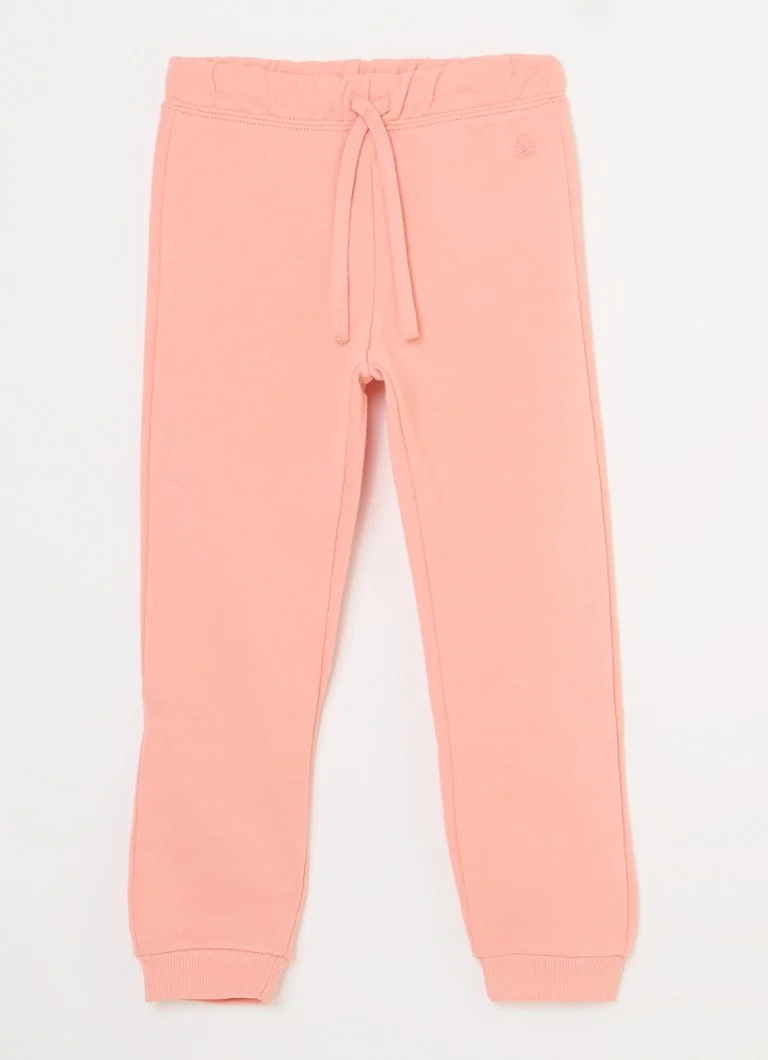Pantaloni de trening Benetton slim fit cu șnur de strângere