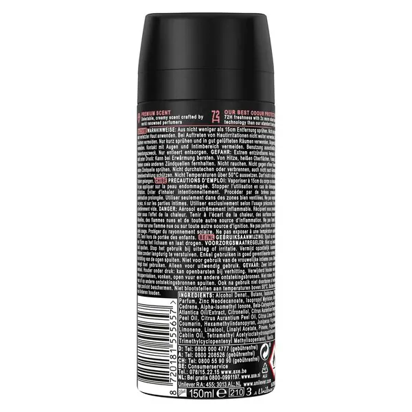 Axe Fine Fragrance Cocoa Velvet Deodorant Bodyspray 150ml