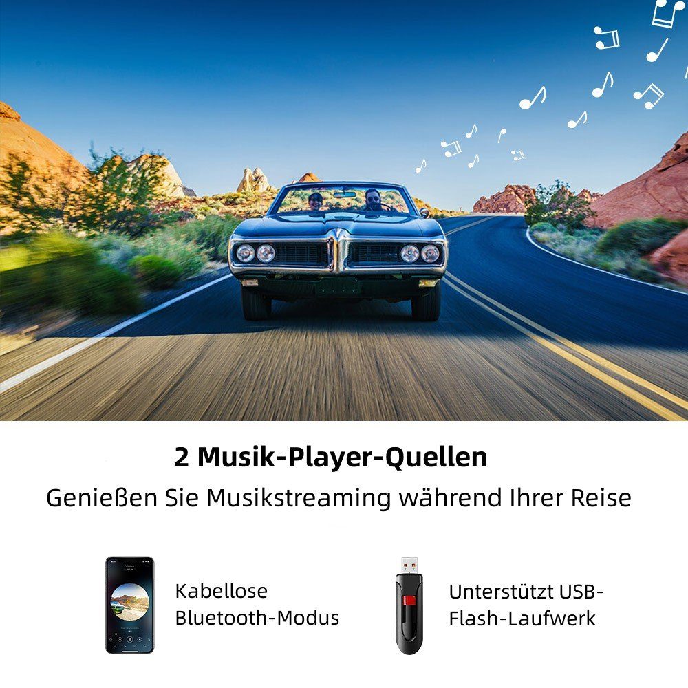 Novostella Bluetooth-Modul Zealife Bluetooth FM Transmitter QC 3.0, Packung