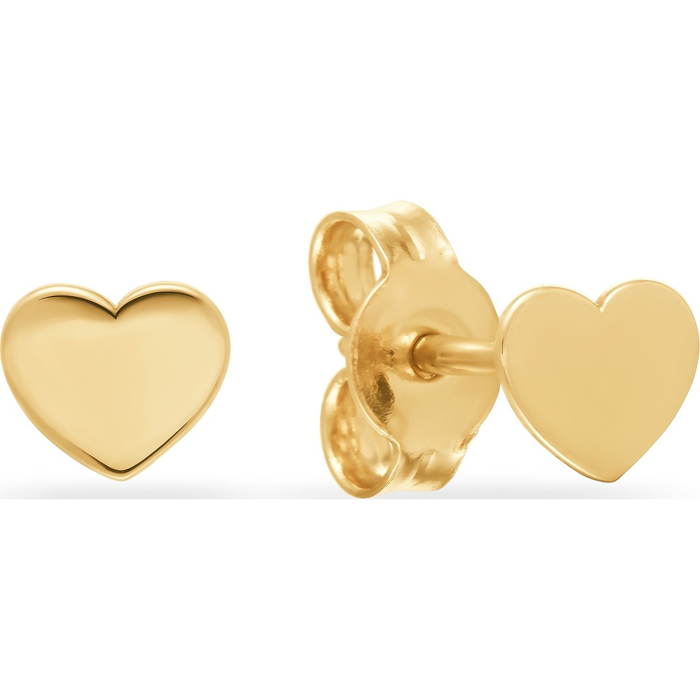 FAVS Boucles d'oreilles à fermoir à poussette 375 Or jaune Boucles d'oreilles
