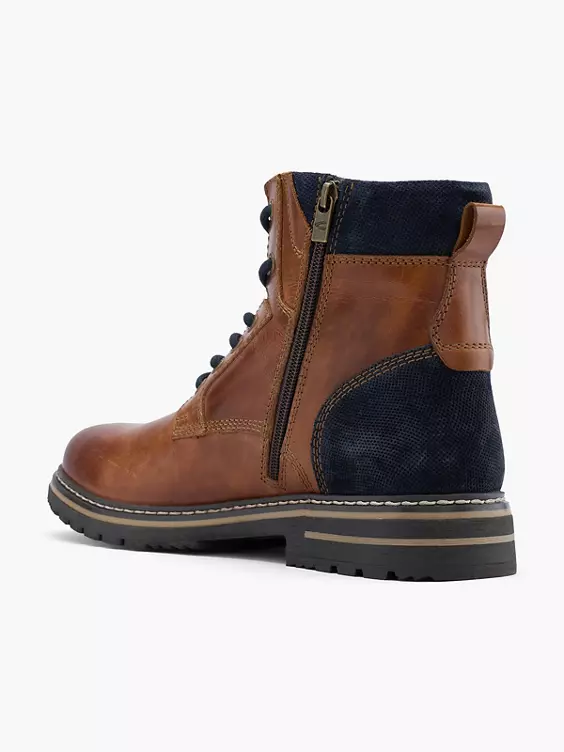 Camel Active Leder Schnürboots
