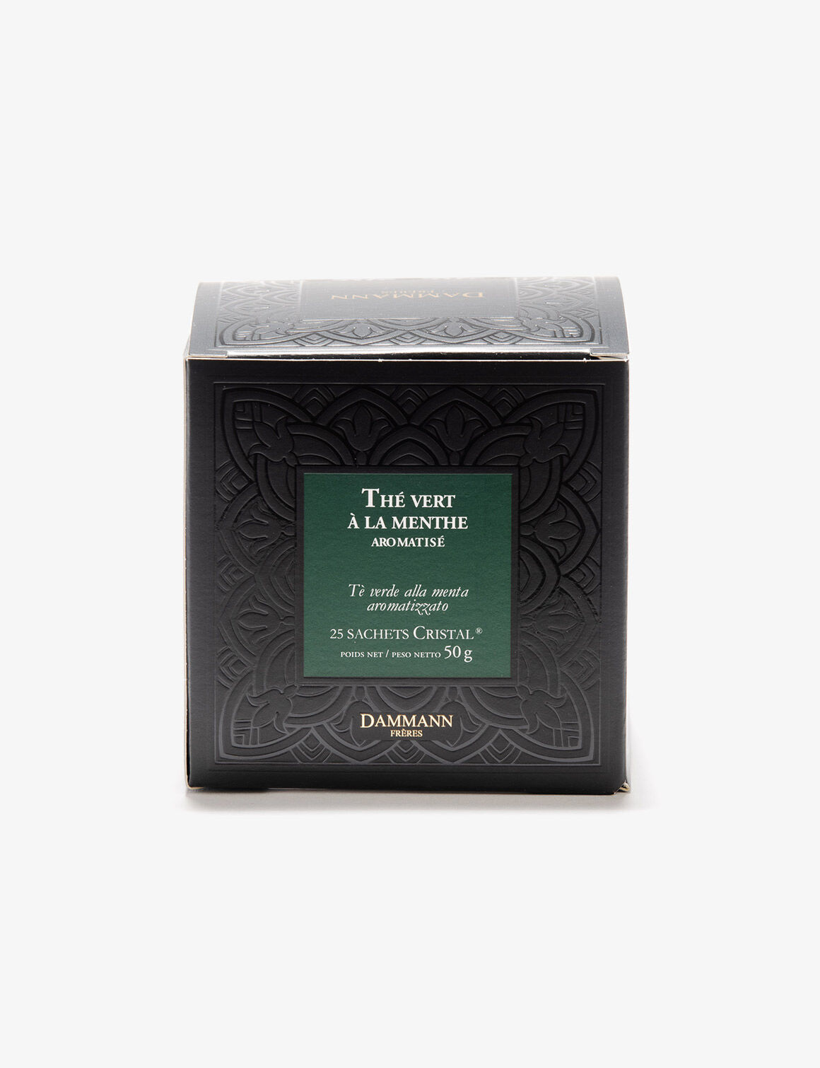 Thé vert à la menthe aromatisé-25 sachets