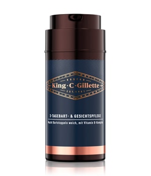 King C. Gillette Style 3-Tagebart- & Gesichtspflege Bartöl-100 ml