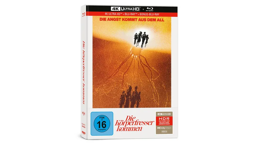 Die Körperfresser kommen - 3-Disc Limited Collector's Edition im Mediabook (UHD-Blu-ray + Blu-ray)
