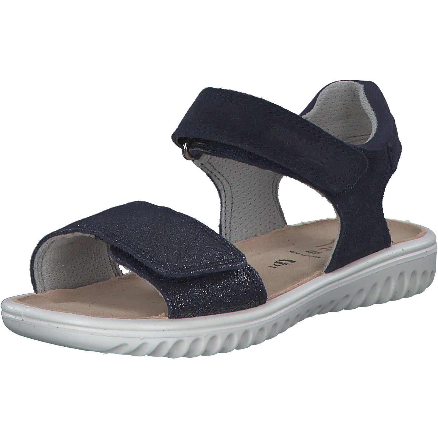 Superfit SPARKLE 09011, Sandaletten, Kinder, Schwarz
