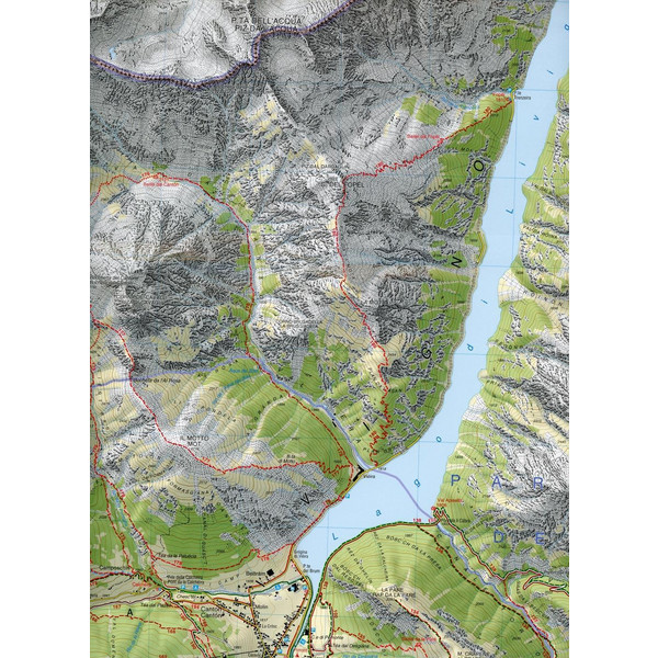 Wanderkarte 69 Livigno - Bormio - Val Viola - Val di Fraele 1:25 000 - Wanderkarte