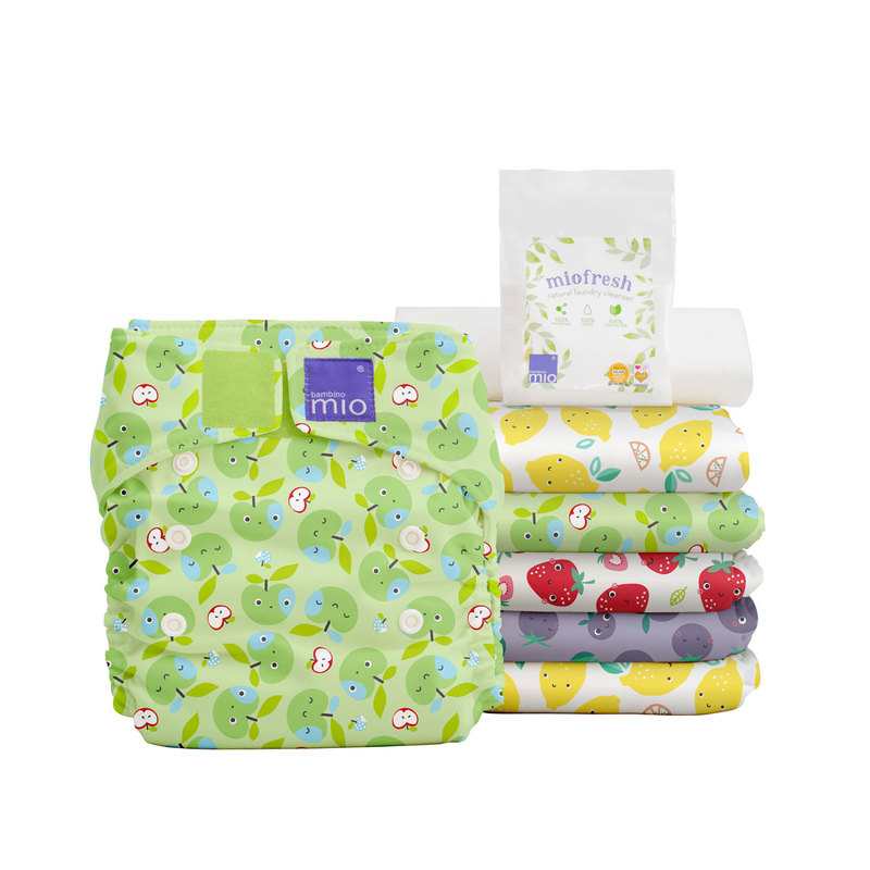 Pack de couches lavables Miosolo panier fruité Bambino Mio