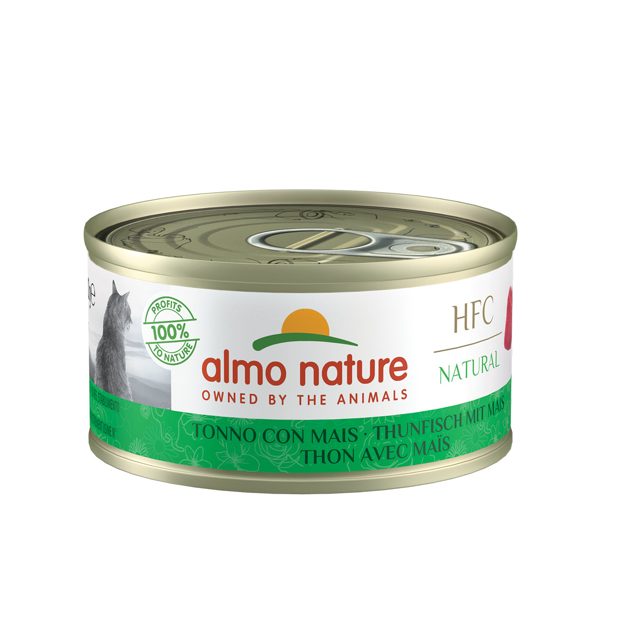 Almo Nature HFC Natural Thunfisch mit Mais 6x70g bei ZooRoyal