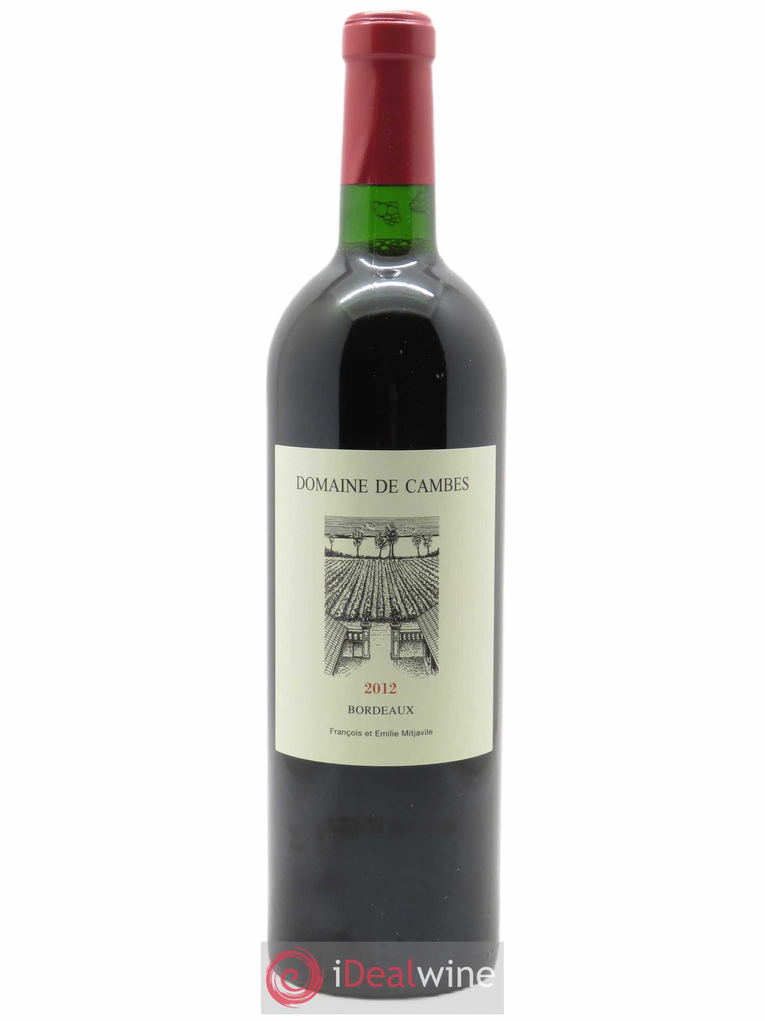 Domaine de Cambes (CBO à partir de 12 bts) 2012 - Lot de 1 Bouteille