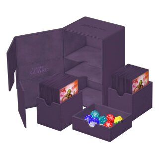 Ultimate Guard Twin Flip`n`Tray 160+ XenoSkin Monocolor - Violett