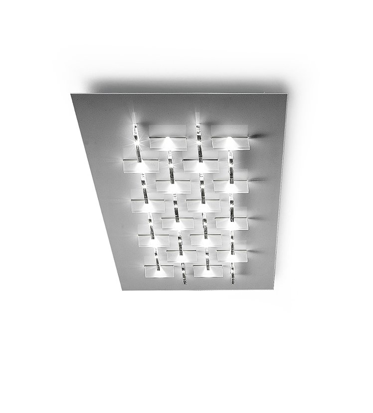 LED Deckenleuchte Cristalli 50 x 110 cm