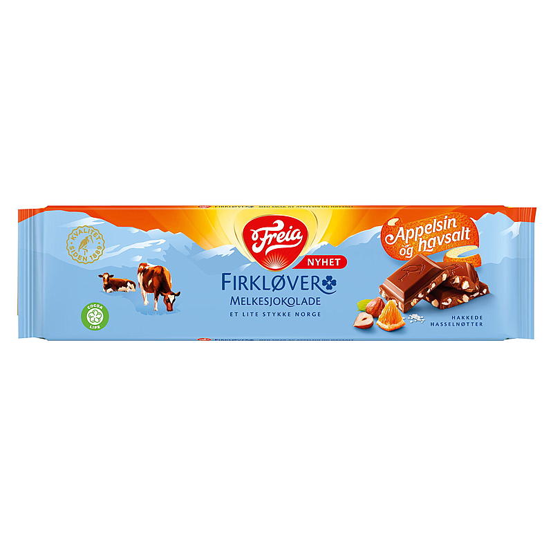 Freia Firkløver m/appelsin & havsalt 200 g