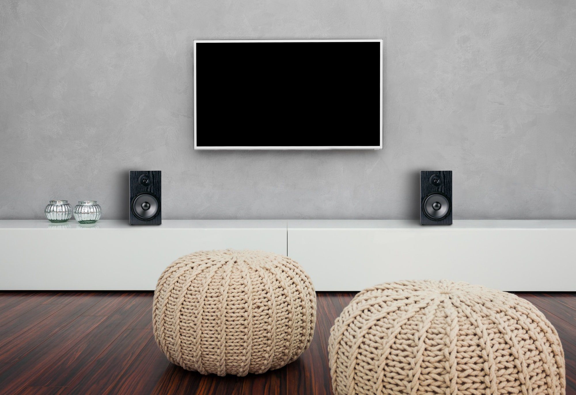 McGrey BSS-265 Micro-Stereo Anlage Lautsprechersystem (Bluetooth, 80 W, HiFi-Boxen mit Mini-Verstärker)