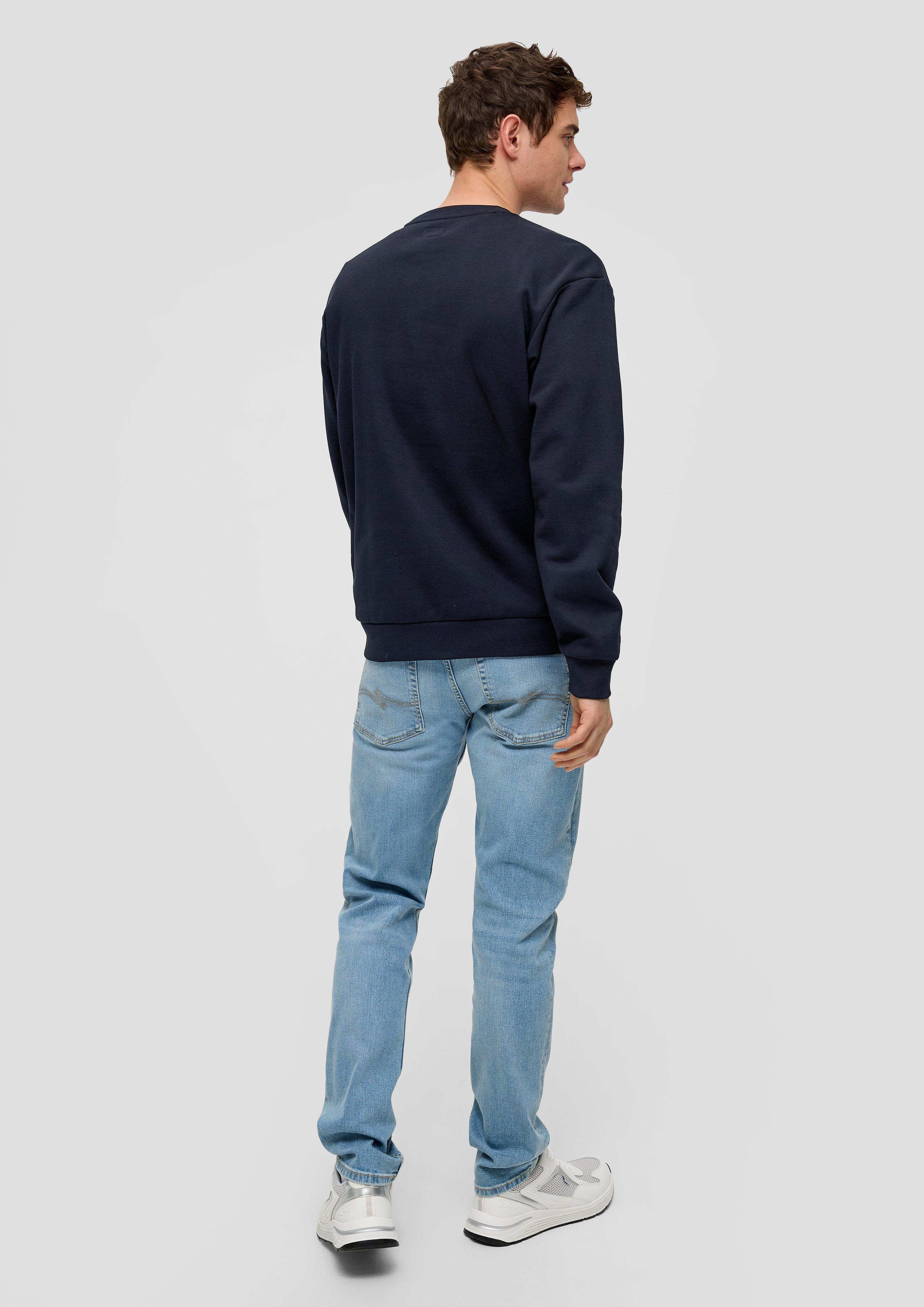 Klassisches Sweatshirt mit Logo-Stickerei  2141652-58L0