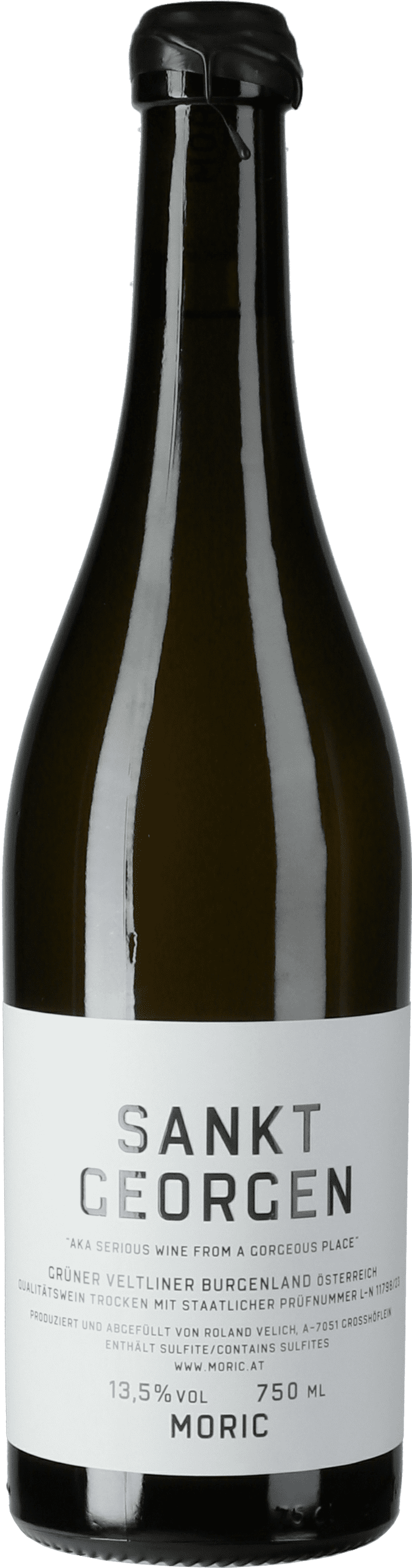 Moric: Grüner Veltliner Sankt Georgen 2021