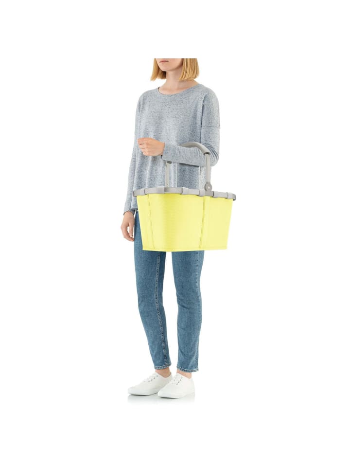 Reisenthel carrybag - Einkaufskorb (frame twist powder blue) in frame lemon ice günstig kaufen onesize