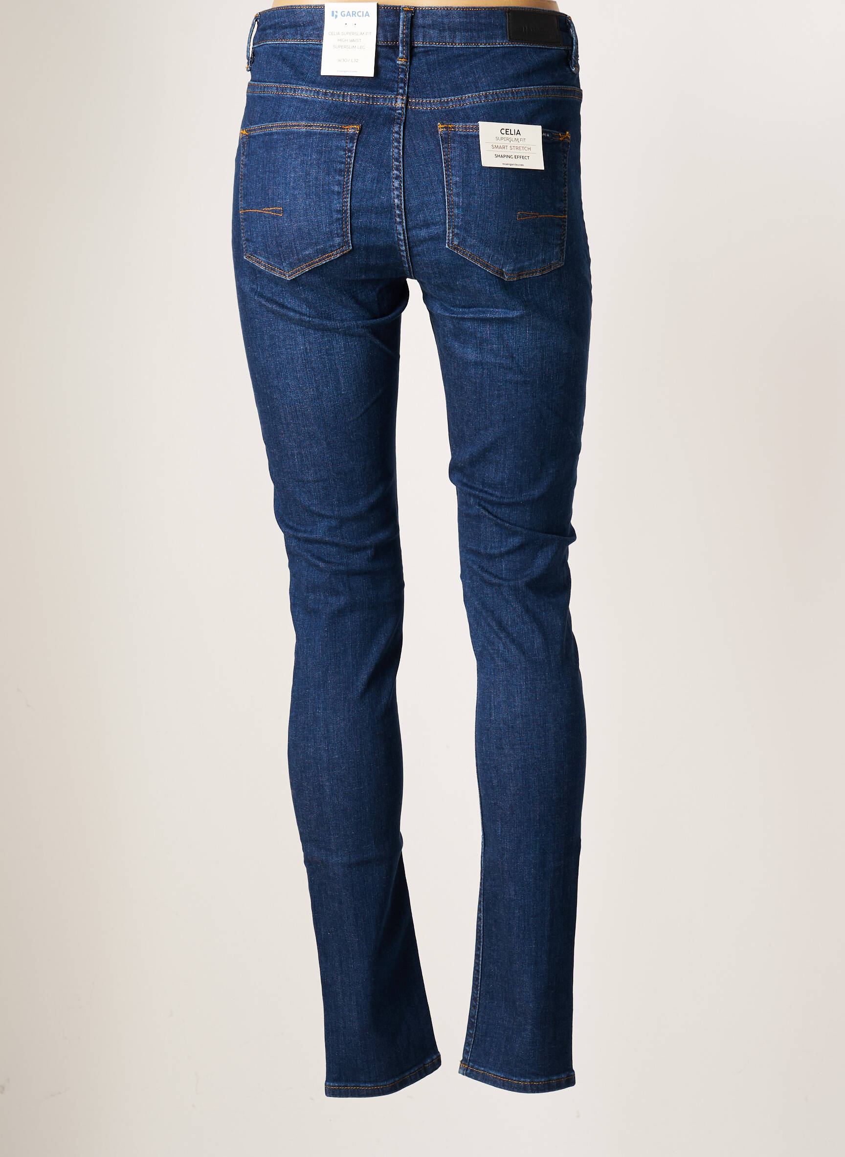 Garcia Jeans Skinny Femme couleur bleu