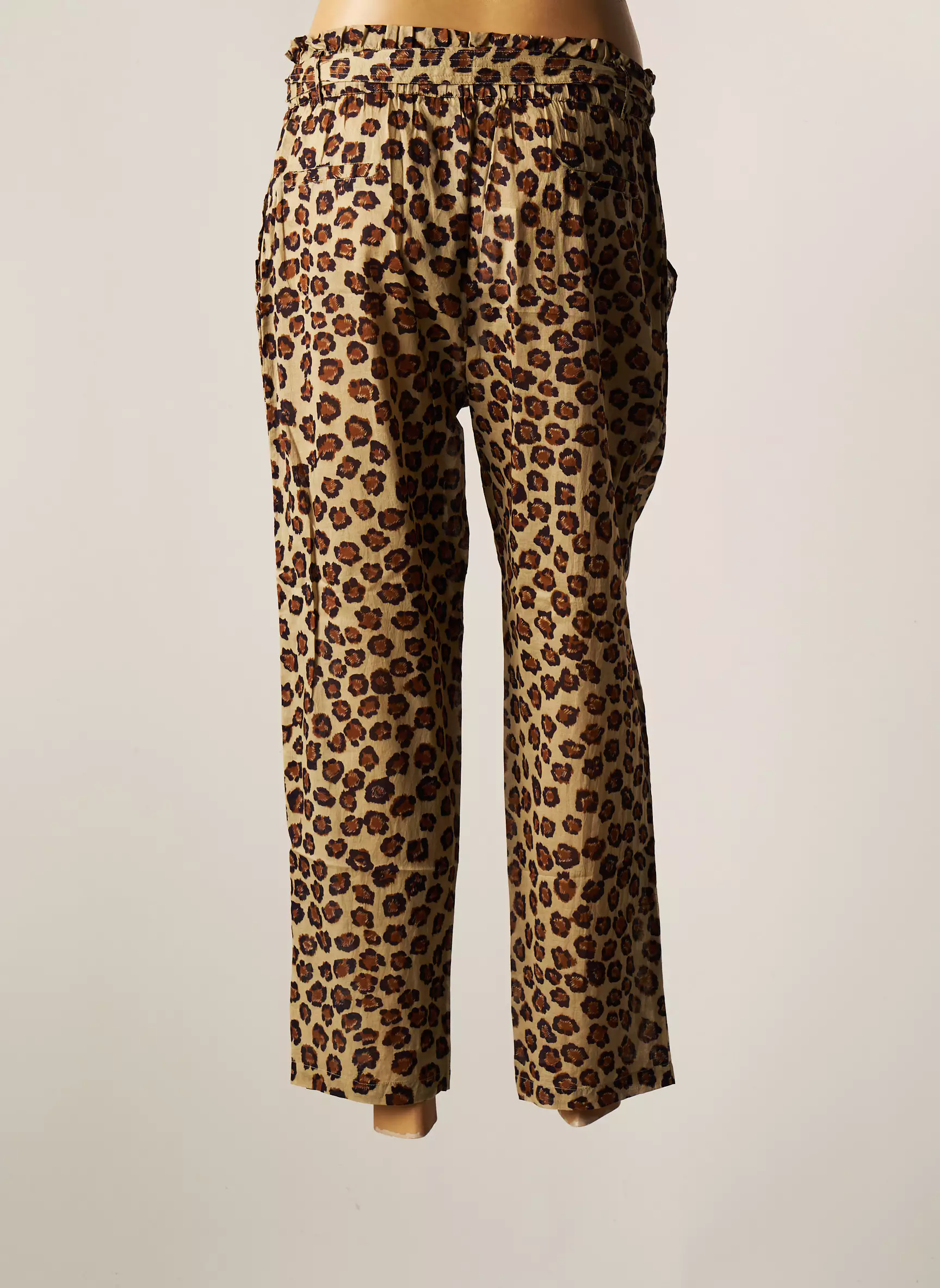 Hod Pantalon7 8 Femme couleur beige