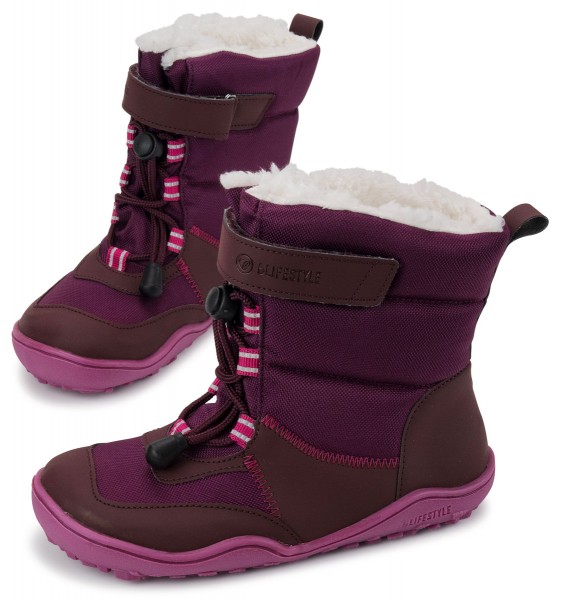 bLifestyle ~ Monodon Winter Stiefel Vegan + TEX ~ Pflaume