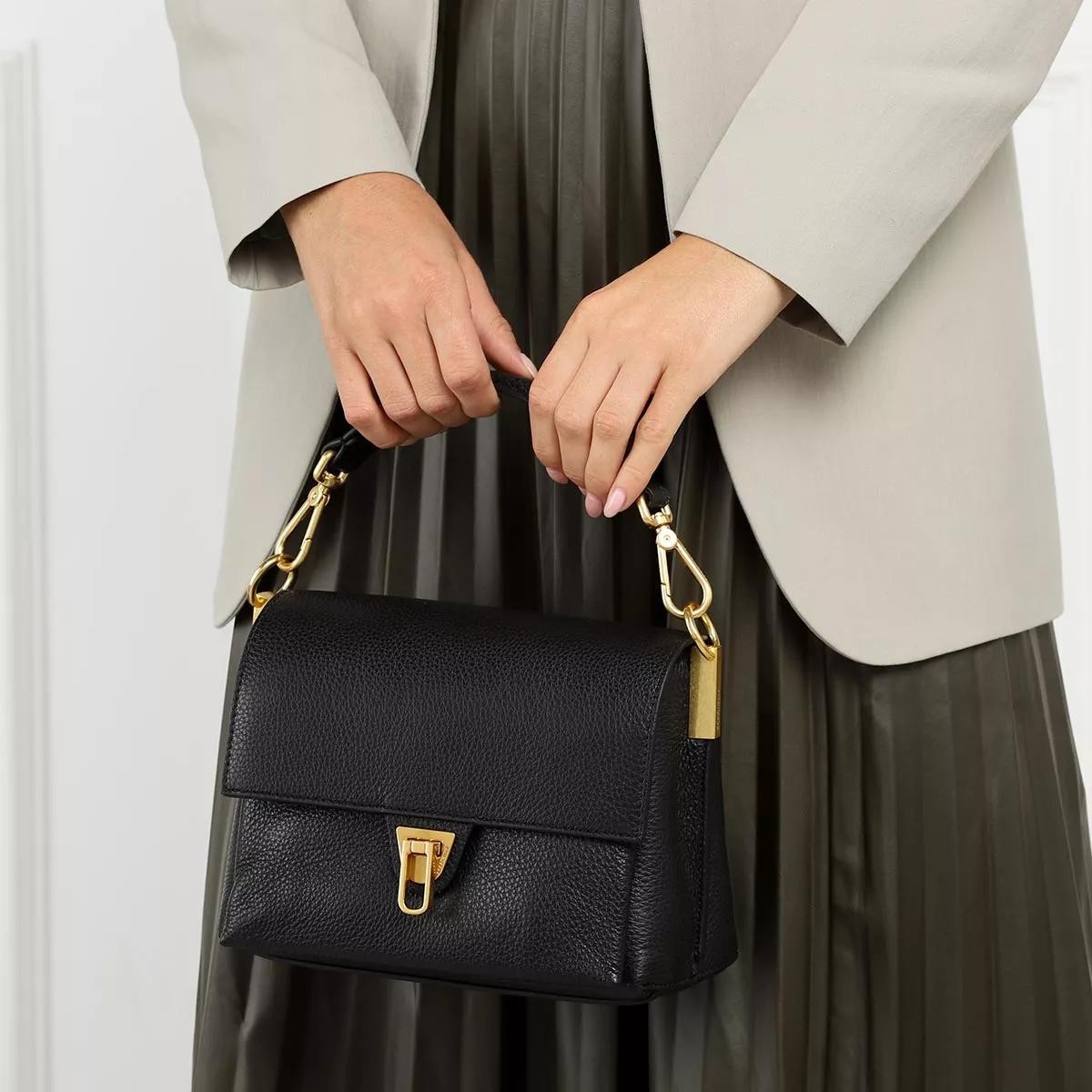 COCCINELLE S.P.A. Handtaschen schwarz Satchel