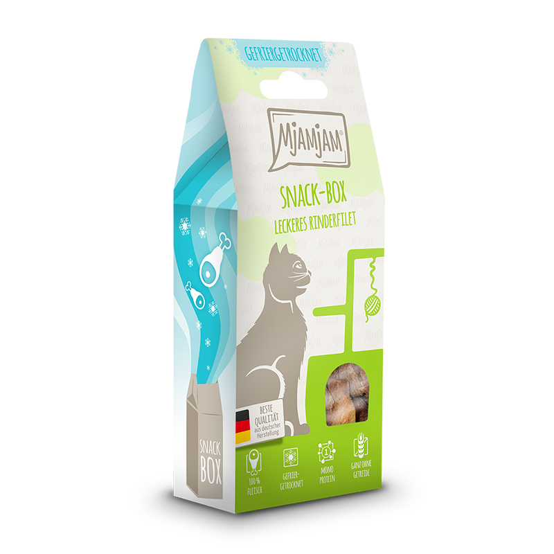 MjAMjAM Snacks MjAMjAM Snack-Box leckeres Rinderfilet, 35 g